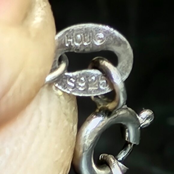 Sterling Silver Celtic Cross Emerald Green Colored Birthstone 19" Chain 925 - Picture 5 of 5